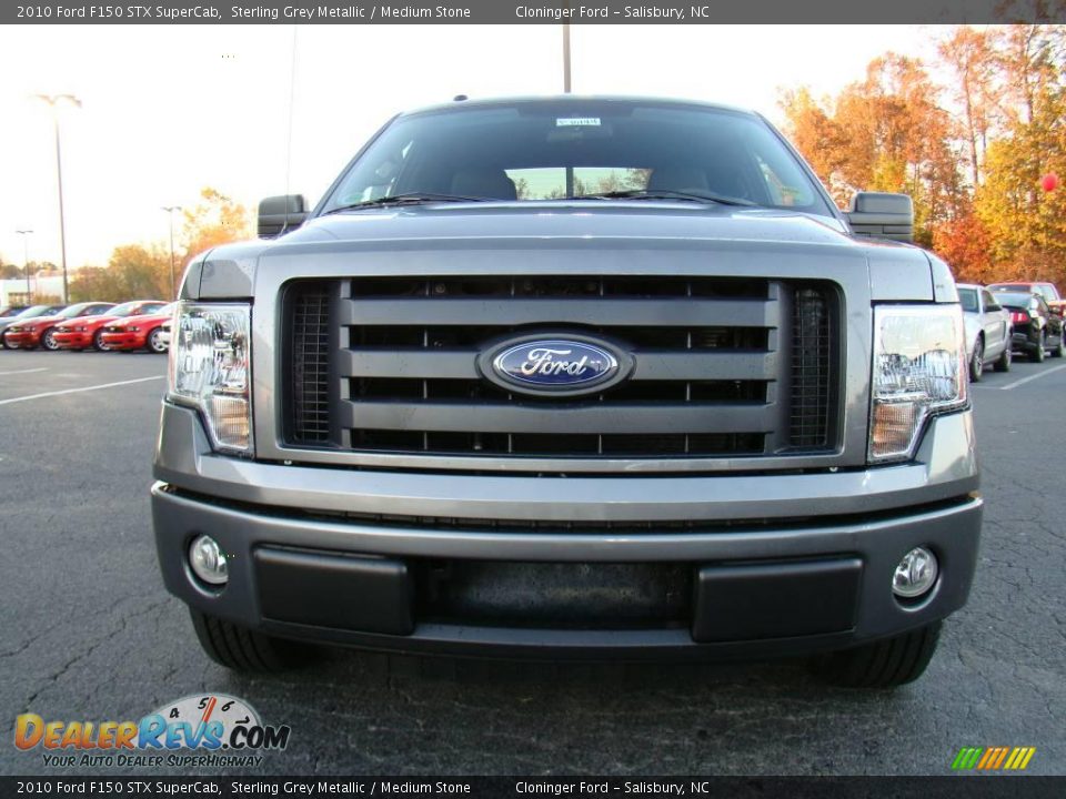 2010 Ford F150 STX SuperCab Sterling Grey Metallic / Medium Stone Photo #7
