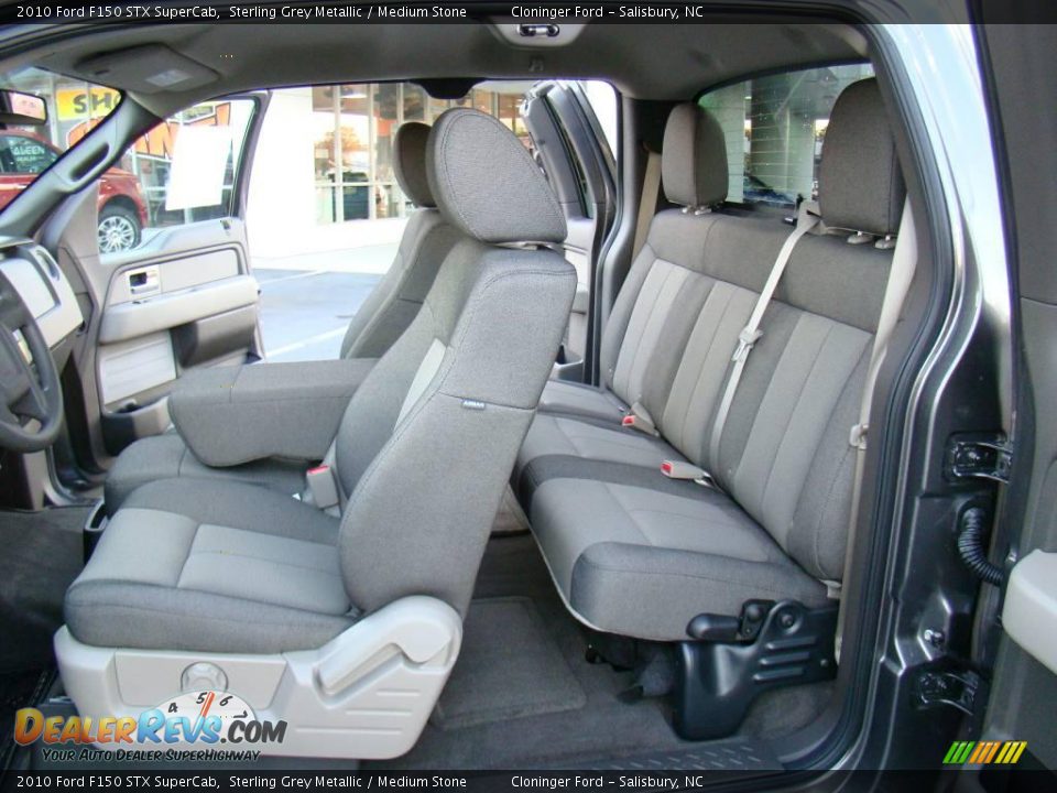 2010 Ford F150 STX SuperCab Sterling Grey Metallic / Medium Stone Photo #9