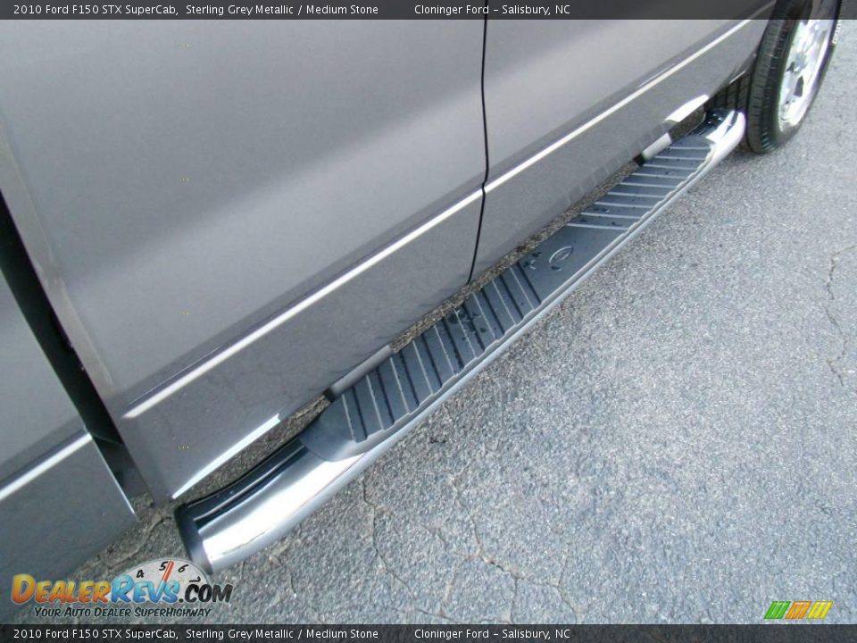 2010 Ford F150 STX SuperCab Sterling Grey Metallic / Medium Stone Photo #15