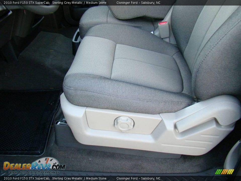 2010 Ford F150 STX SuperCab Sterling Grey Metallic / Medium Stone Photo #19