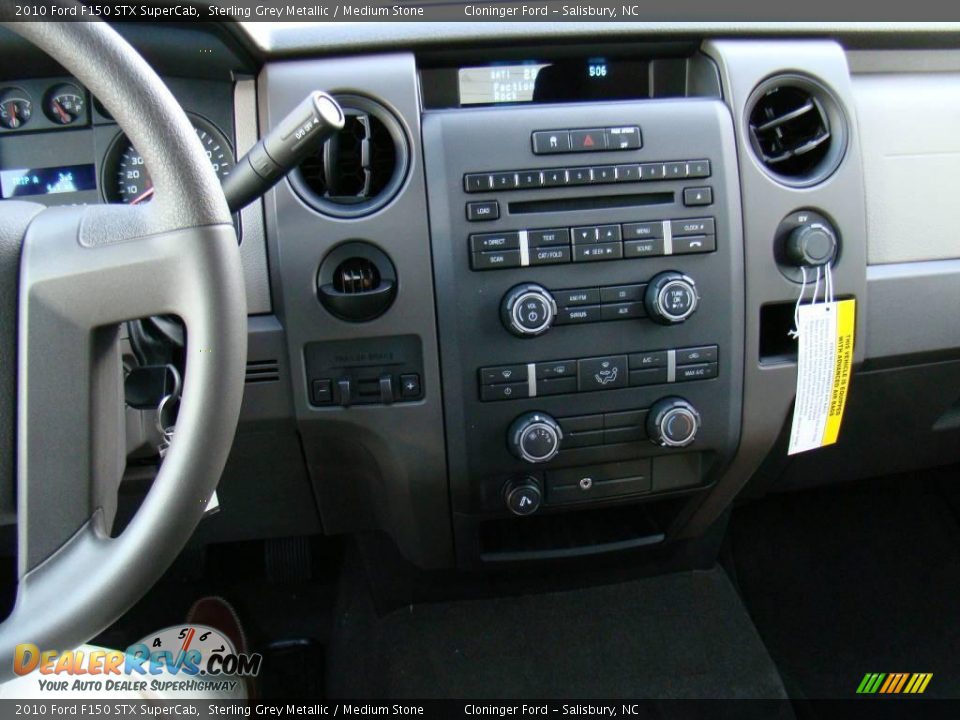 2010 Ford F150 STX SuperCab Sterling Grey Metallic / Medium Stone Photo #26