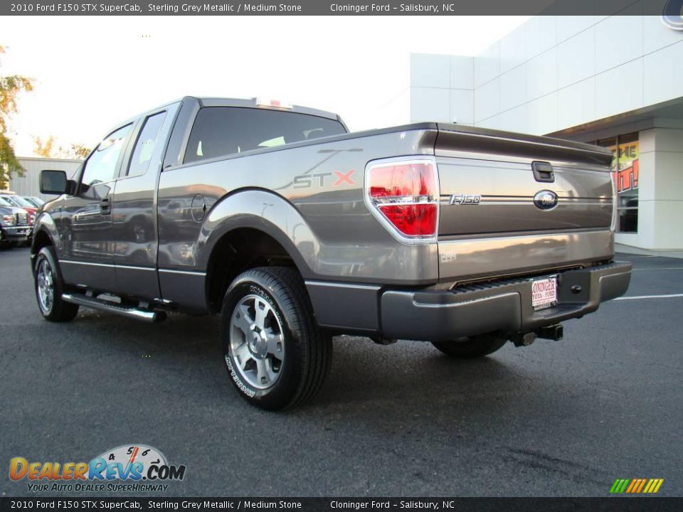 2010 Ford F150 STX SuperCab Sterling Grey Metallic / Medium Stone Photo #27