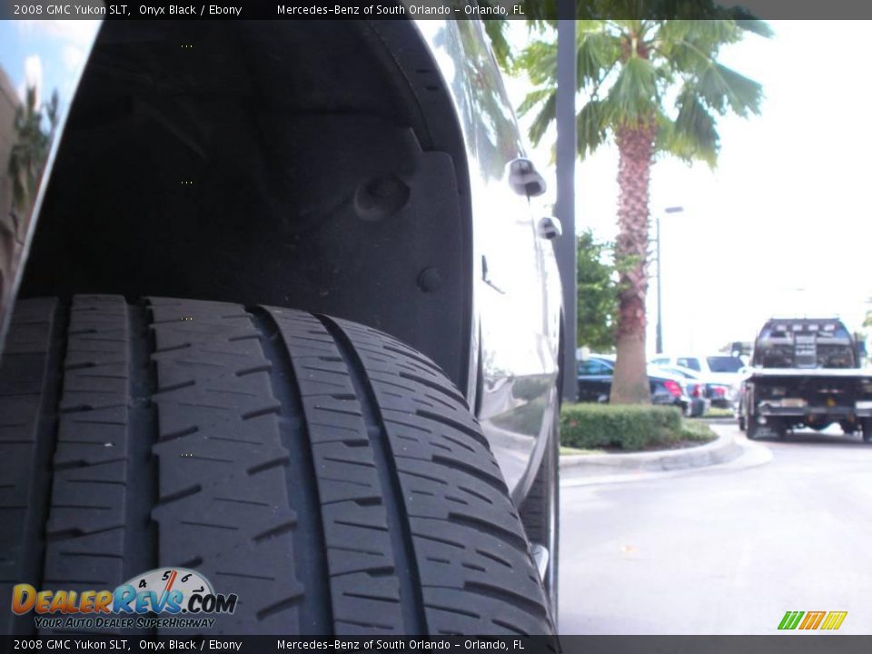 2008 GMC Yukon SLT Onyx Black / Ebony Photo #11