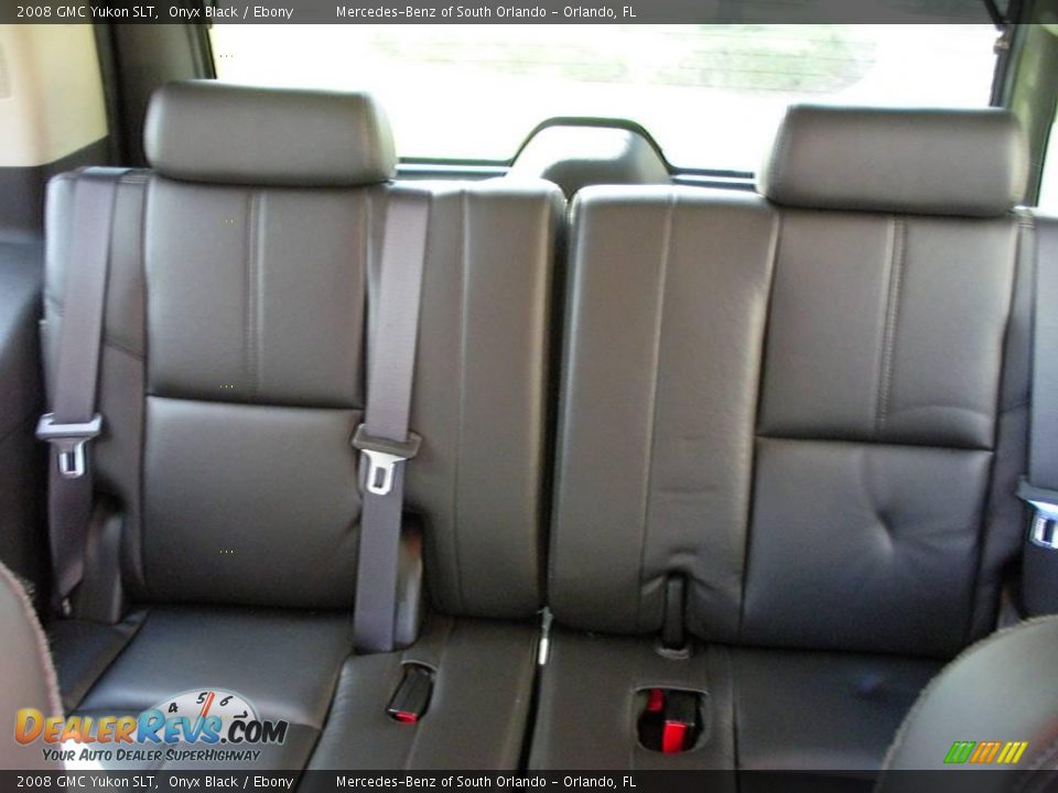 2008 GMC Yukon SLT Onyx Black / Ebony Photo #16