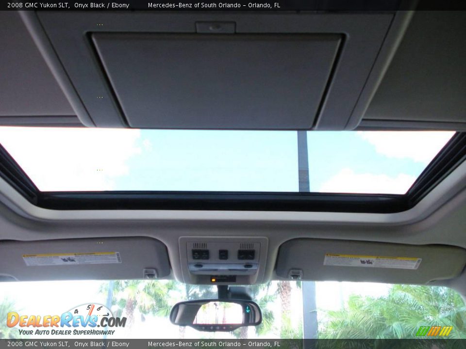 2008 GMC Yukon SLT Onyx Black / Ebony Photo #21