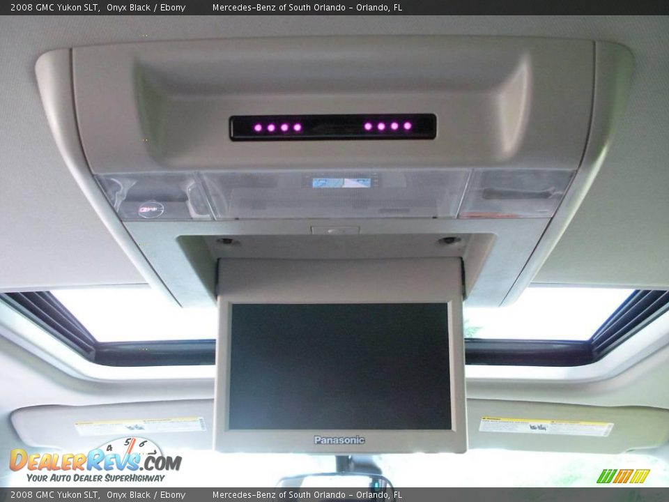 2008 GMC Yukon SLT Onyx Black / Ebony Photo #22