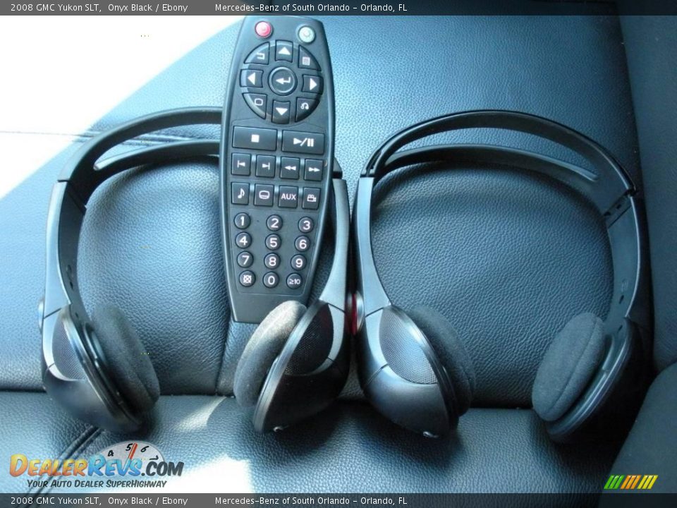 2008 GMC Yukon SLT Onyx Black / Ebony Photo #23