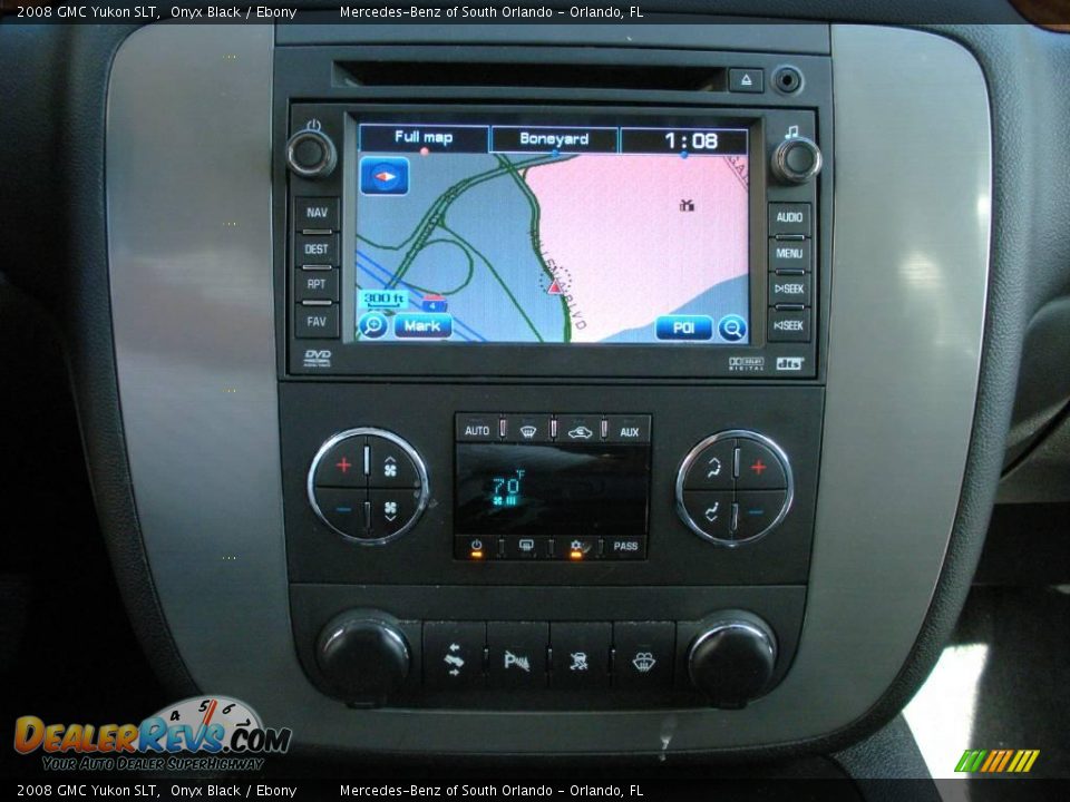 2008 GMC Yukon SLT Onyx Black / Ebony Photo #26