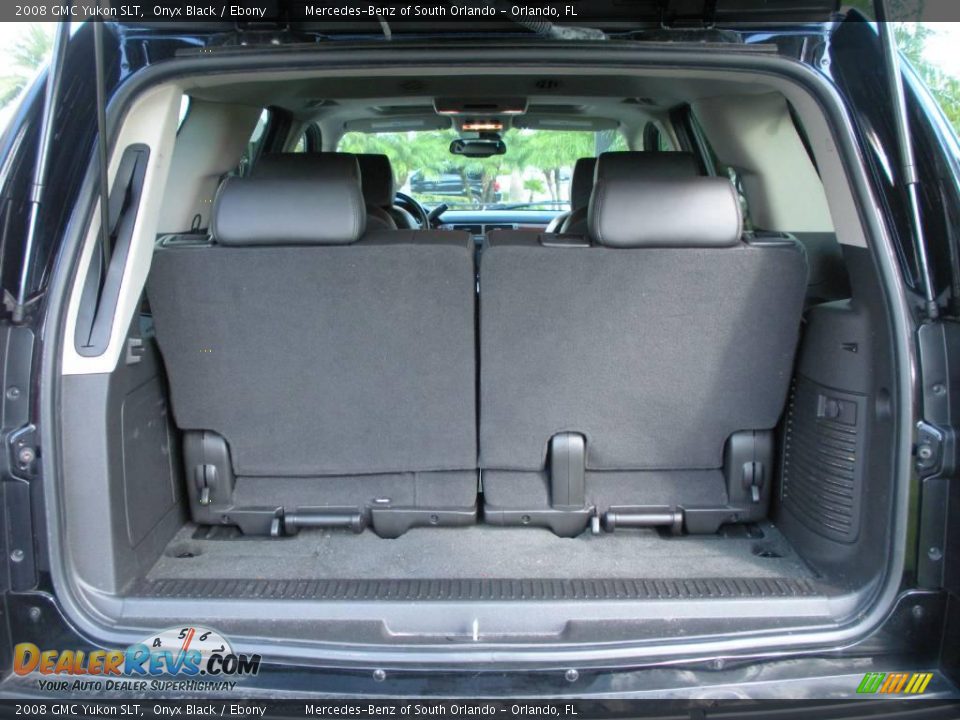 2008 GMC Yukon SLT Onyx Black / Ebony Photo #27
