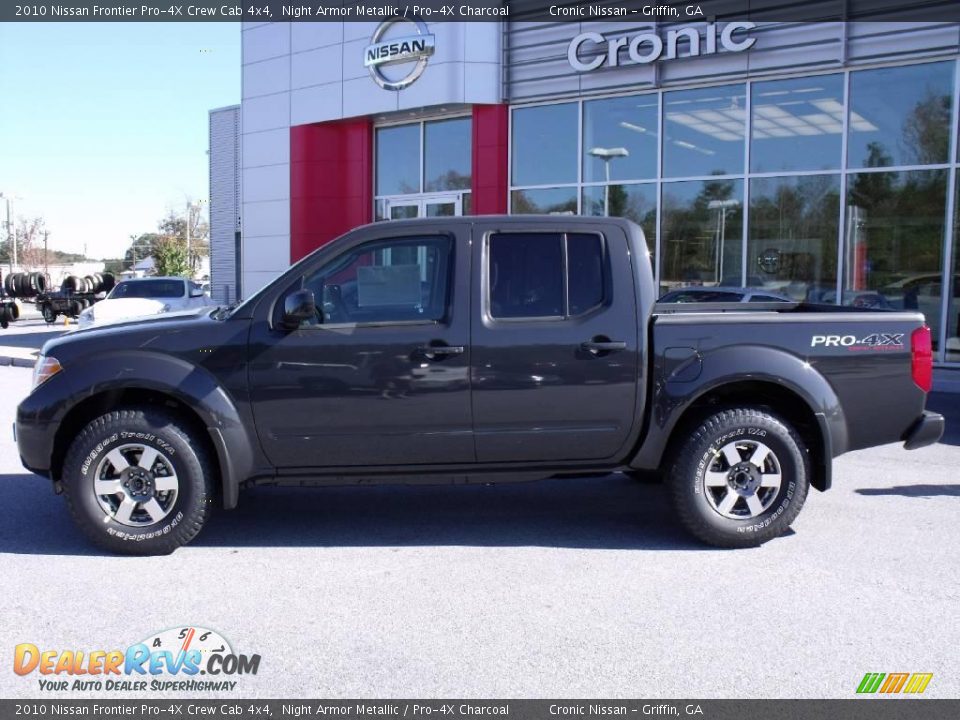 2010 Nissan Frontier Pro-4X Crew Cab 4x4 Night Armor Metallic / Pro-4X Charcoal Photo #2