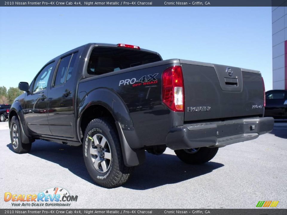 2010 Nissan Frontier Pro-4X Crew Cab 4x4 Night Armor Metallic / Pro-4X Charcoal Photo #3