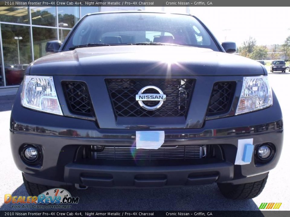 2010 Nissan Frontier Pro-4X Crew Cab 4x4 Night Armor Metallic / Pro-4X Charcoal Photo #8
