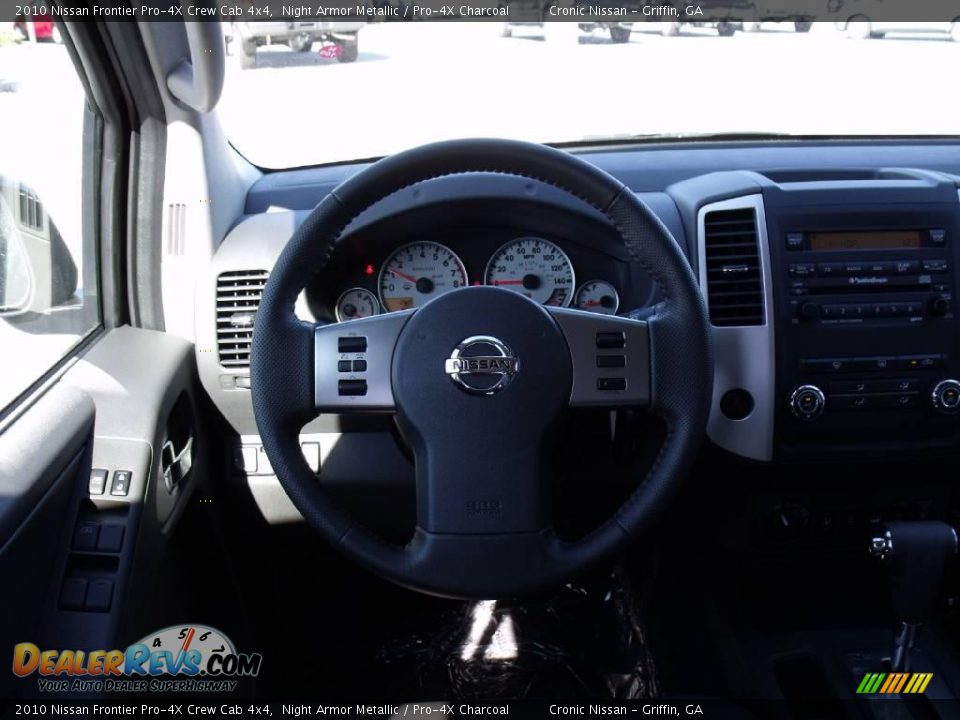 2010 Nissan Frontier Pro-4X Crew Cab 4x4 Night Armor Metallic / Pro-4X Charcoal Photo #11
