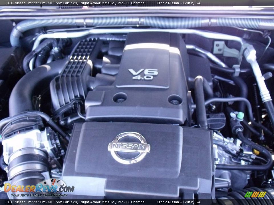 2010 Nissan Frontier Pro-4X Crew Cab 4x4 Night Armor Metallic / Pro-4X Charcoal Photo #13