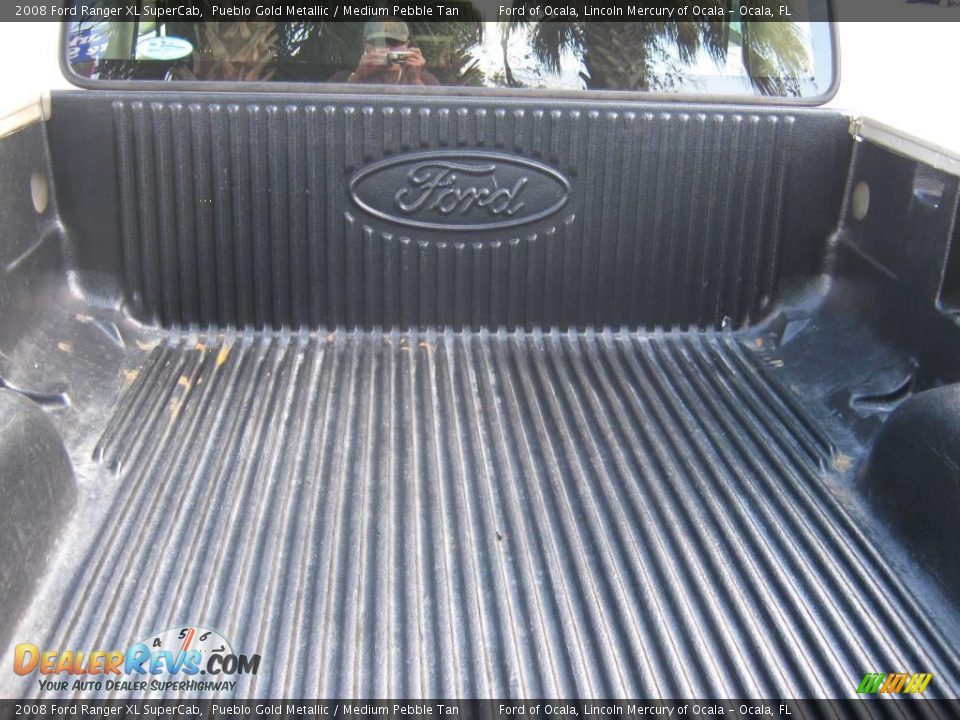 2008 Ford Ranger XL SuperCab Pueblo Gold Metallic / Medium Pebble Tan Photo #25