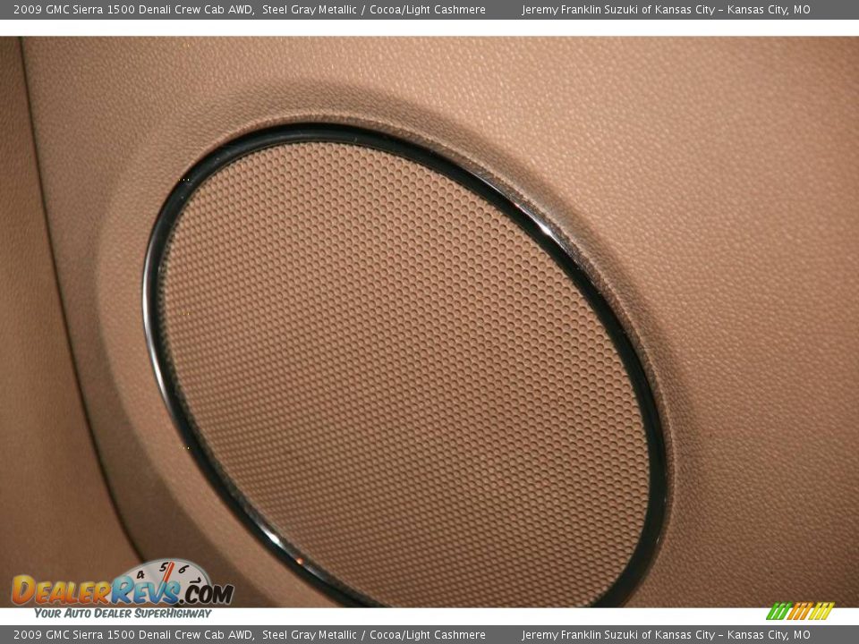2009 GMC Sierra 1500 Denali Crew Cab AWD Steel Gray Metallic / Cocoa/Light Cashmere Photo #18