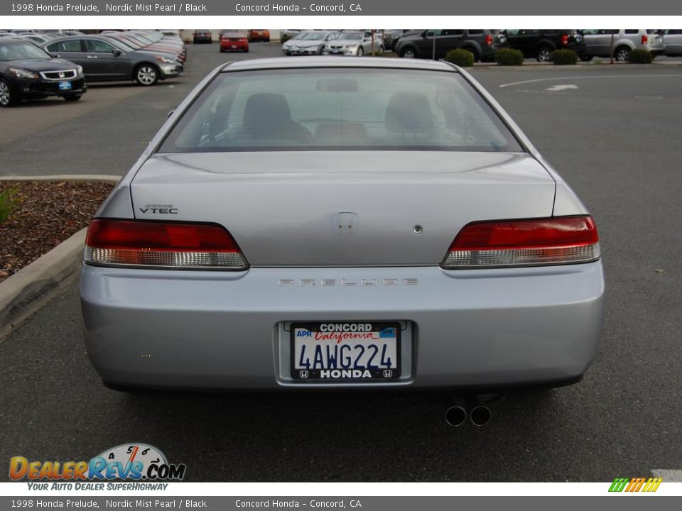 1998 Honda Prelude Nordic Mist Pearl / Black Photo #5