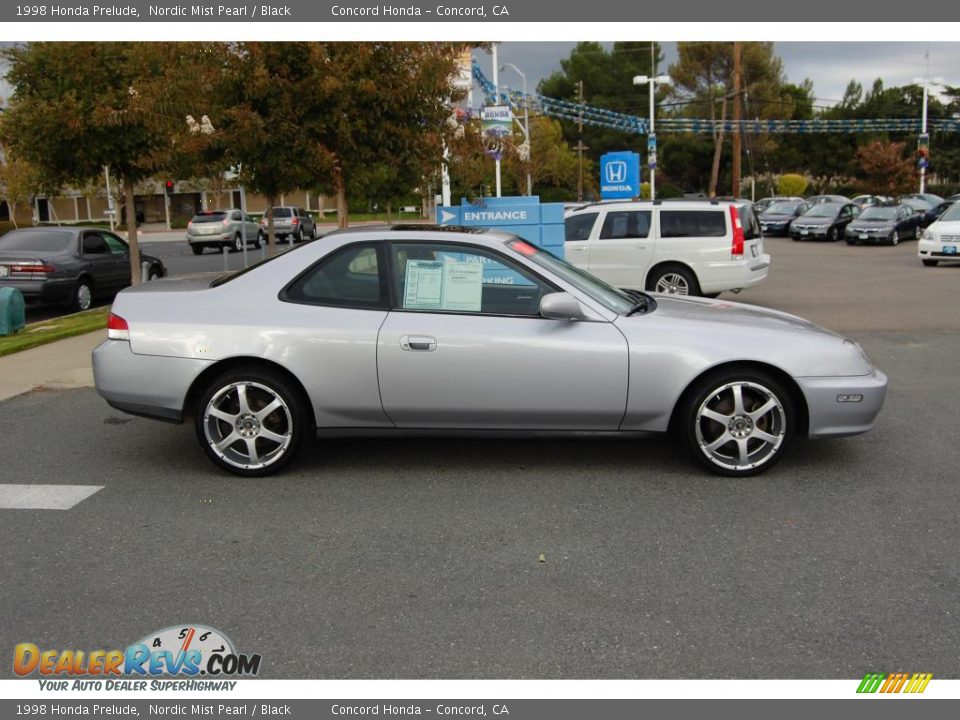 1998 Honda Prelude Nordic Mist Pearl / Black Photo #6