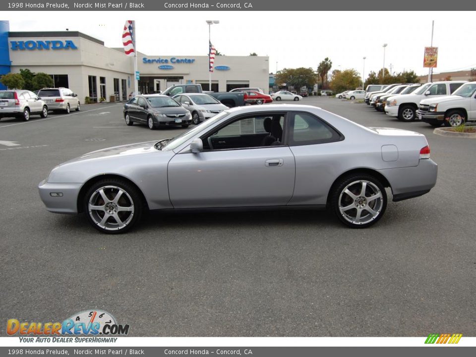 1998 Honda Prelude Nordic Mist Pearl / Black Photo #15