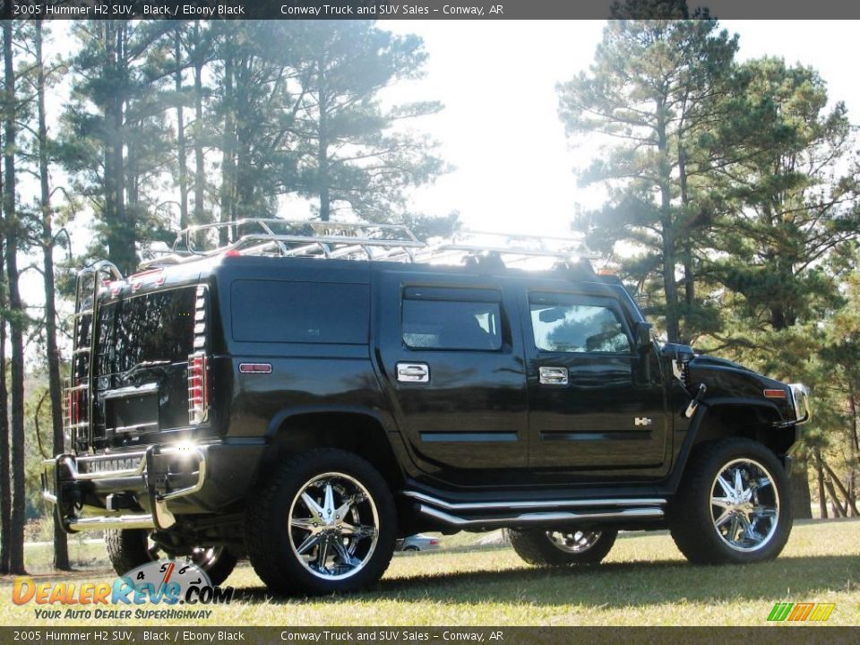 2005 Hummer H2 SUV Black / Ebony Black Photo #6