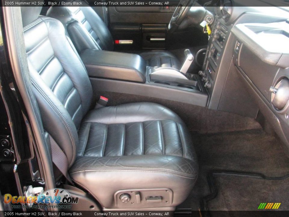 2005 Hummer H2 SUV Black / Ebony Black Photo #9