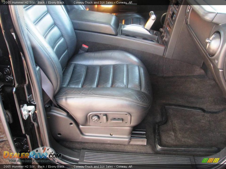 2005 Hummer H2 SUV Black / Ebony Black Photo #10