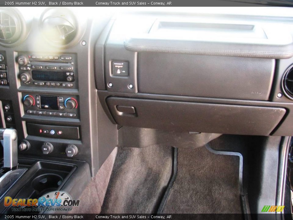 2005 Hummer H2 SUV Black / Ebony Black Photo #13