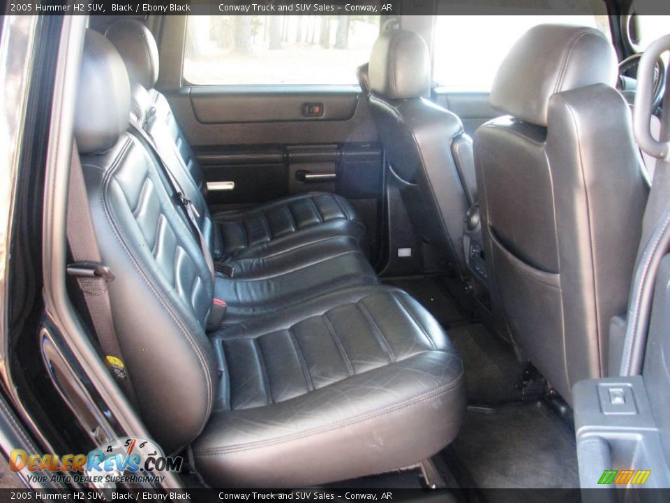 2005 Hummer H2 SUV Black / Ebony Black Photo #14