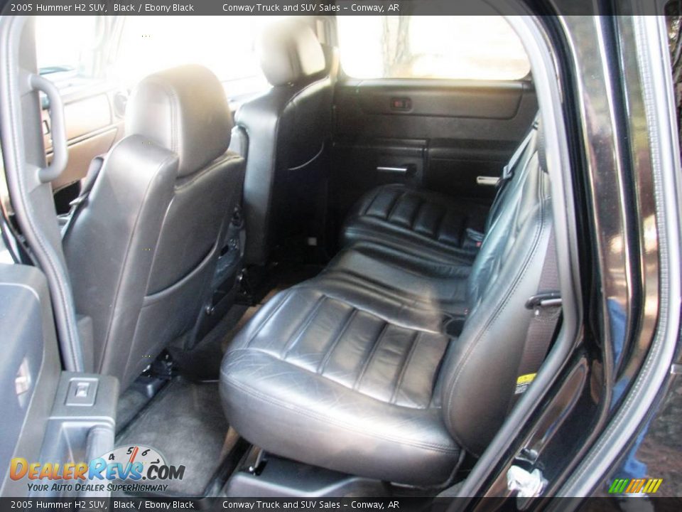 2005 Hummer H2 SUV Black / Ebony Black Photo #16