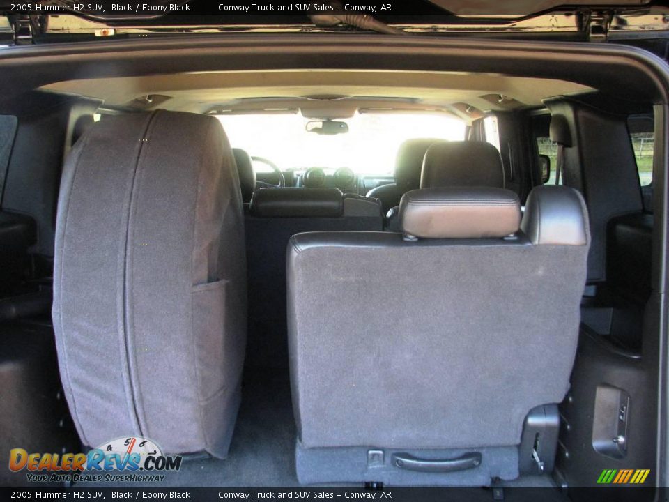 2005 Hummer H2 SUV Black / Ebony Black Photo #19