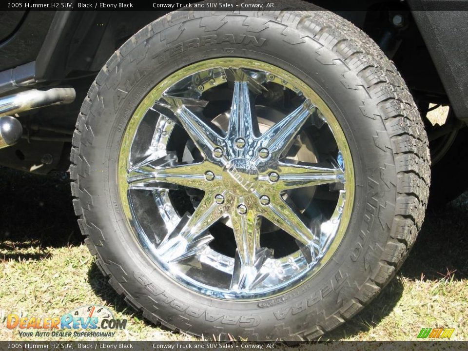 2005 Hummer H2 SUV Black / Ebony Black Photo #21