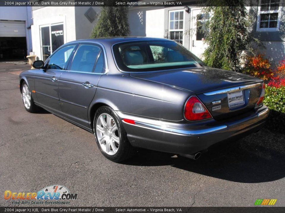 2004 Jaguar XJ XJ8 Dark Blue Grey Pearl Metallic / Dove Photo #6
