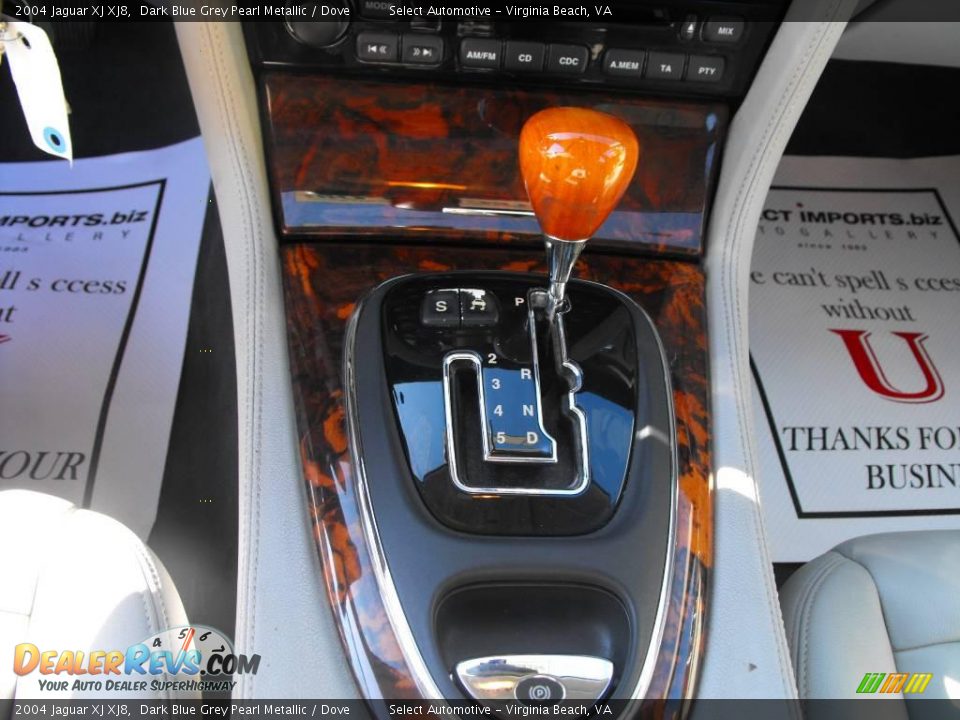 2004 Jaguar XJ XJ8 Dark Blue Grey Pearl Metallic / Dove Photo #16