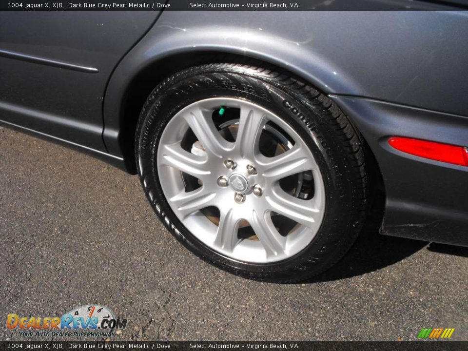 2004 Jaguar XJ XJ8 Dark Blue Grey Pearl Metallic / Dove Photo #18