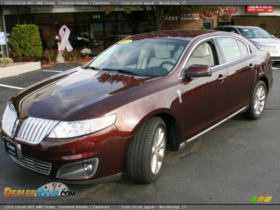 2009 Lincoln MKS AWD Sedan Cinnamon Metallic / Cashmere Photo #1