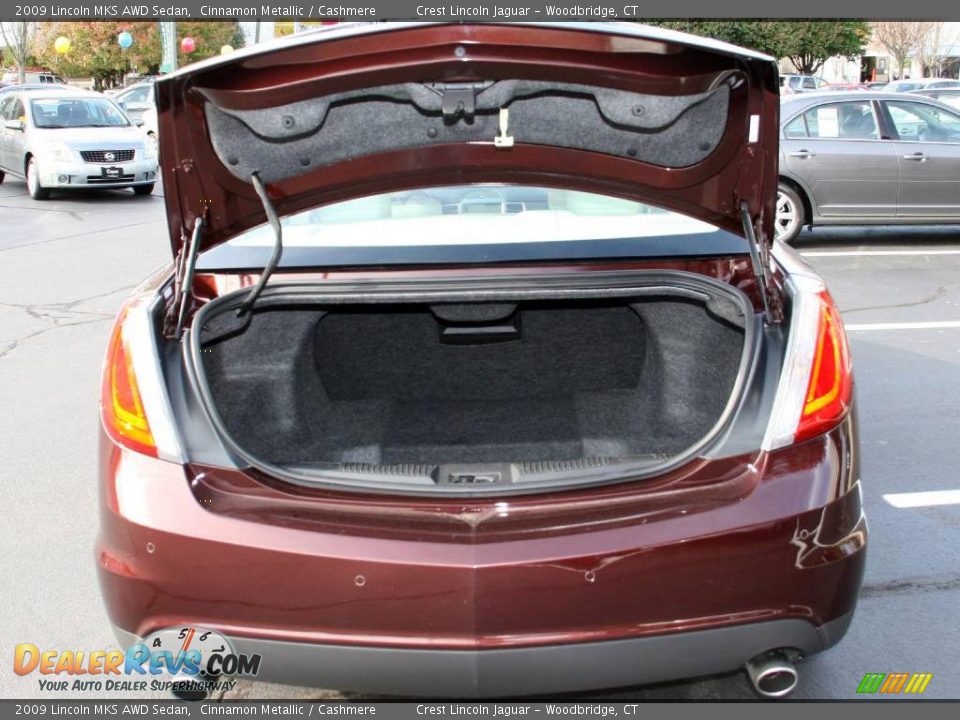 2009 Lincoln MKS AWD Sedan Cinnamon Metallic / Cashmere Photo #7