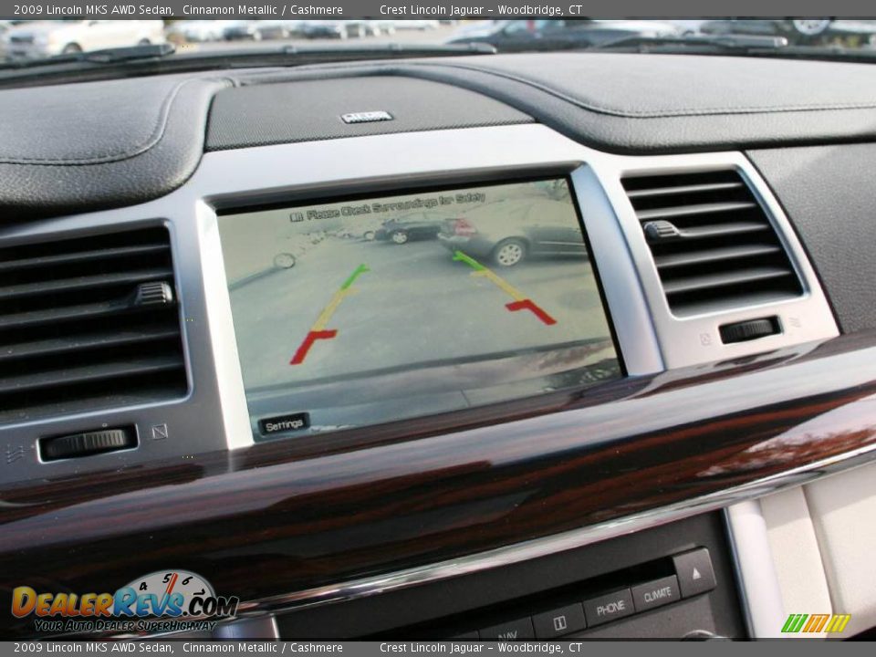2009 Lincoln MKS AWD Sedan Cinnamon Metallic / Cashmere Photo #18