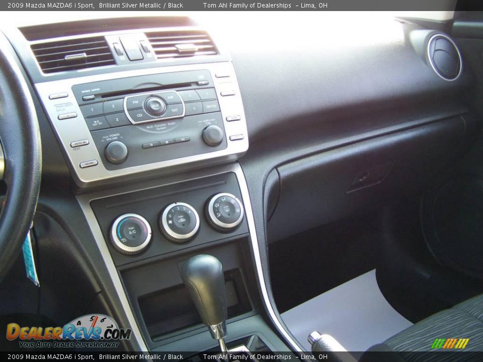2009 Mazda MAZDA6 i Sport Brilliant Silver Metallic / Black Photo #15