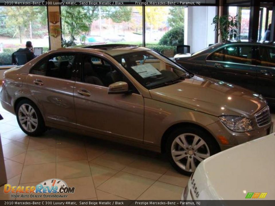 2010 Mercedes-Benz C 300 Luxury 4Matic Sand Beige Metallic / Black Photo #1