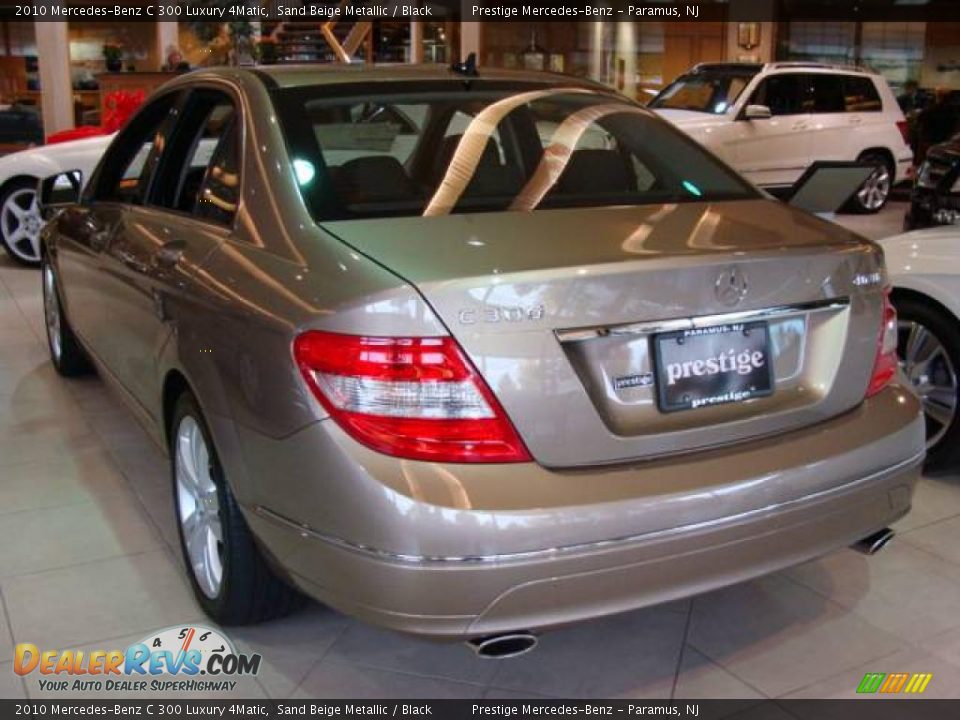 2010 Mercedes-Benz C 300 Luxury 4Matic Sand Beige Metallic / Black Photo #4