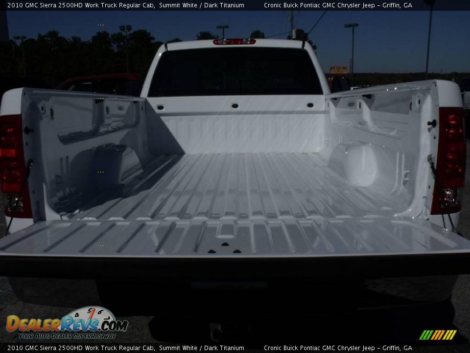 2010 GMC Sierra 2500HD Work Truck Regular Cab Summit White / Dark Titanium Photo #11