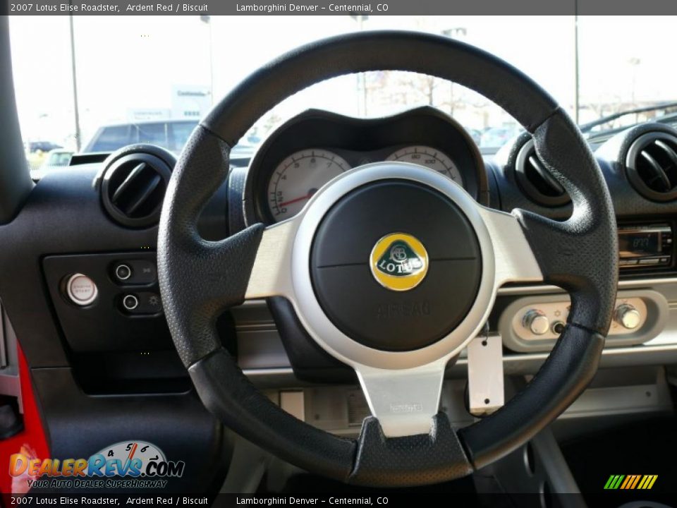 2007 Lotus Elise Roadster Ardent Red / Biscuit Photo #13