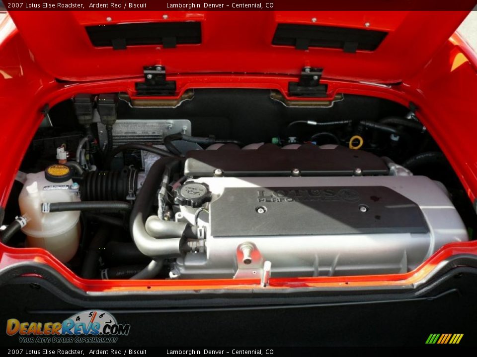 2007 Lotus Elise Roadster Ardent Red / Biscuit Photo #21