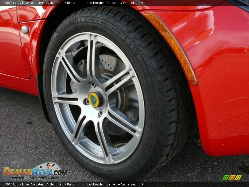 2007 Lotus Elise Roadster Ardent Red / Biscuit Photo #25