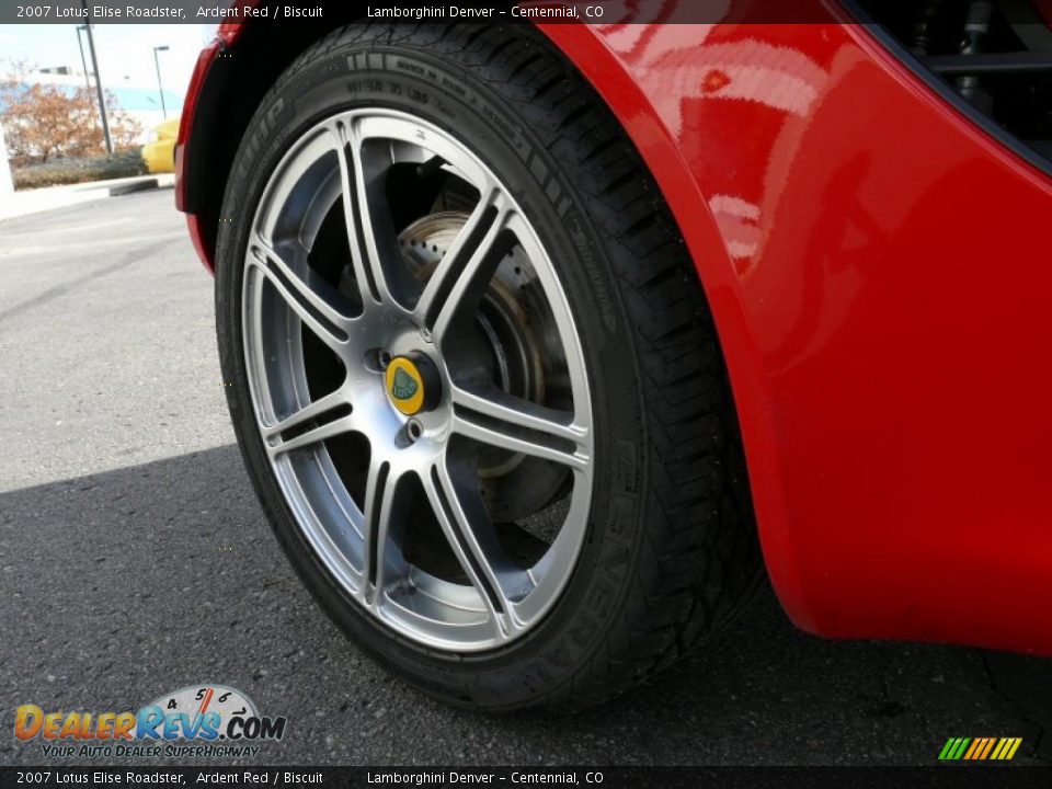 2007 Lotus Elise Roadster Ardent Red / Biscuit Photo #26