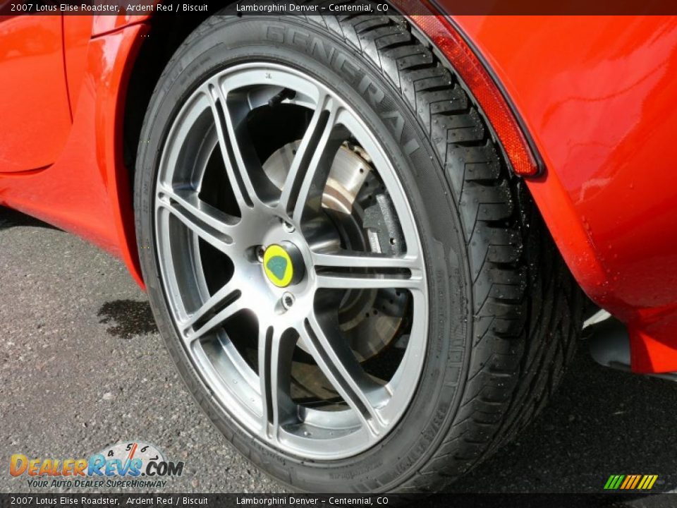 2007 Lotus Elise Roadster Ardent Red / Biscuit Photo #27