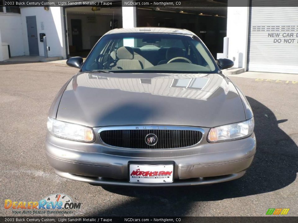 2003 Buick Century Custom Light Sandrift Metallic / Taupe Photo #2