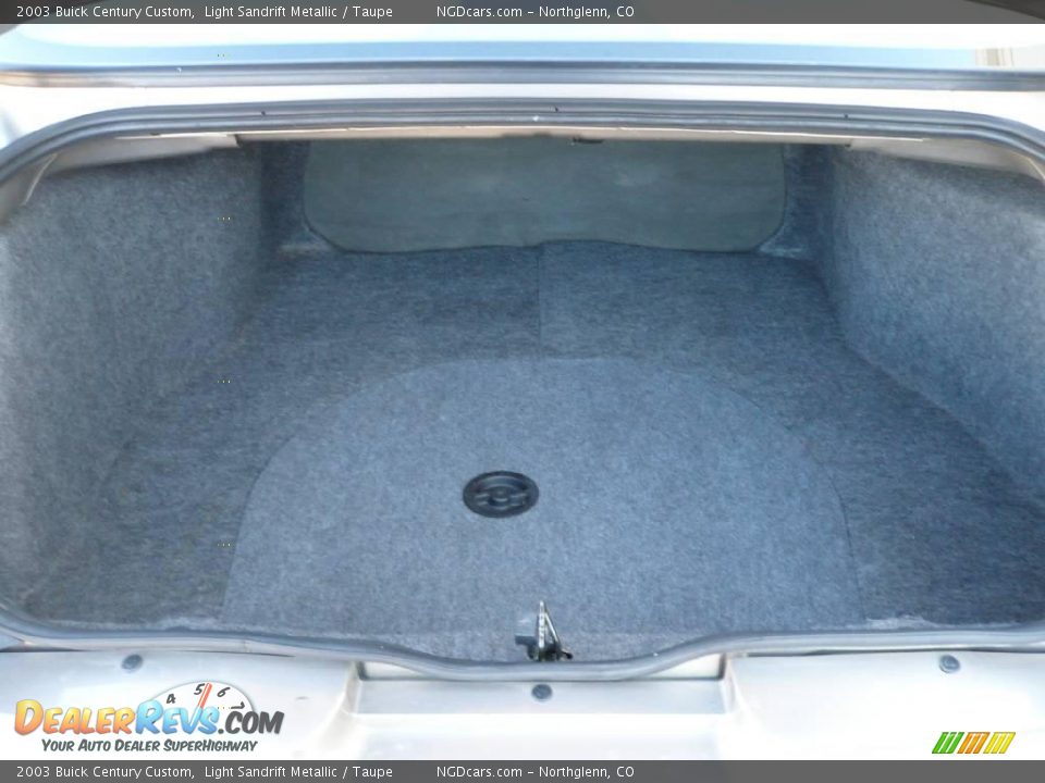 2003 Buick Century Custom Light Sandrift Metallic / Taupe Photo #7
