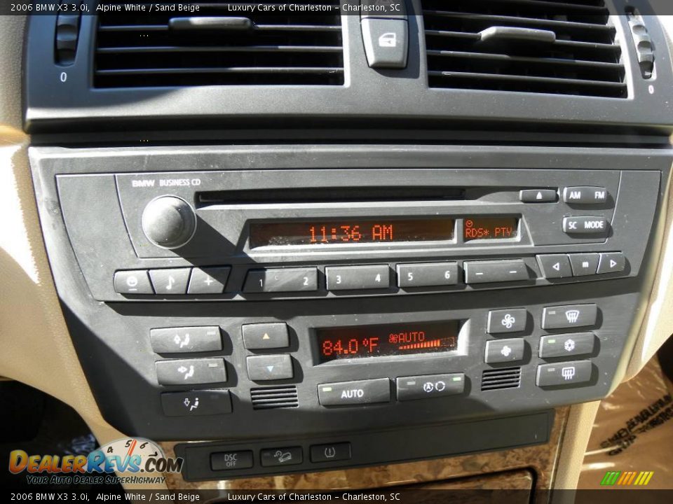 2006 BMW X3 3.0i Alpine White / Sand Beige Photo #20