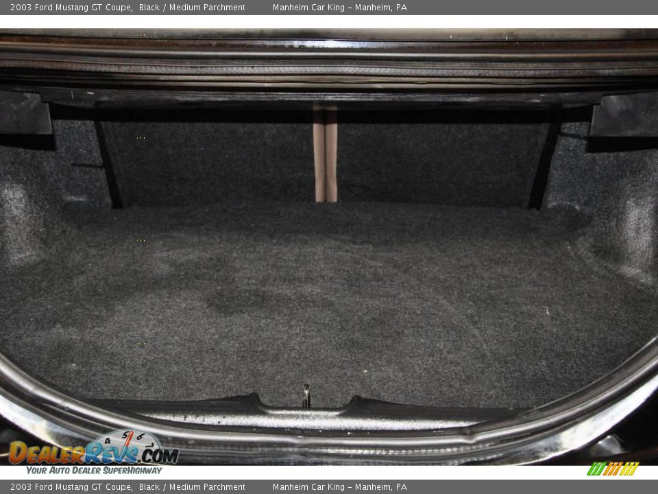 2003 Ford Mustang GT Coupe Black / Medium Parchment Photo #14